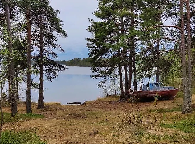 Деревянный коттедж Lomakylae Lapponia