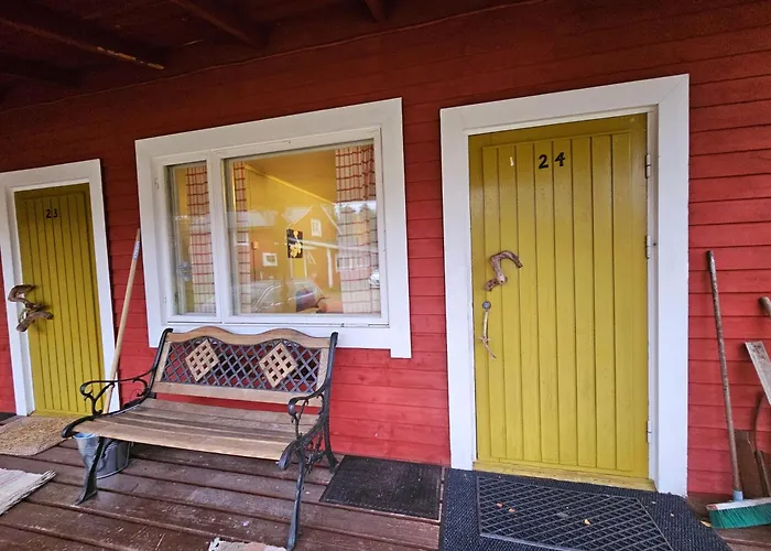 Деревянный коттедж Lomakylae Lapponia *