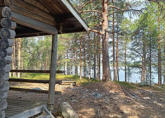 Деревянный коттедж Lomakylae Lapponia