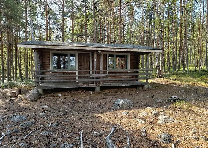 Lomakylae Lapponia Деревянный коттедж *